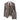 Dreiteiliger formeller Herrenanzug in kariertem Muster mit Gekerbtem Kragen (Blazer + Weste + Hose)