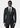 2-teiliger formeller Business-Anzug für Herren mit Revers in Dunkelgrau (Blazer + Hose)