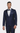 Zweiteiliger Smoking mit steigendem Revers für Herren in Marineblau (Blazer + Hose)