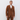 3-teiliger formeller brauner Herrenanzug mit Revers (Blazer + Weste + Hose)