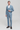 Klassischer Herrenanzug 3-teilig in Blau mit markantem modischem Design und Notch Revers – Business Anzug für verschiedene Anlässe (Blazer Weste Hose)